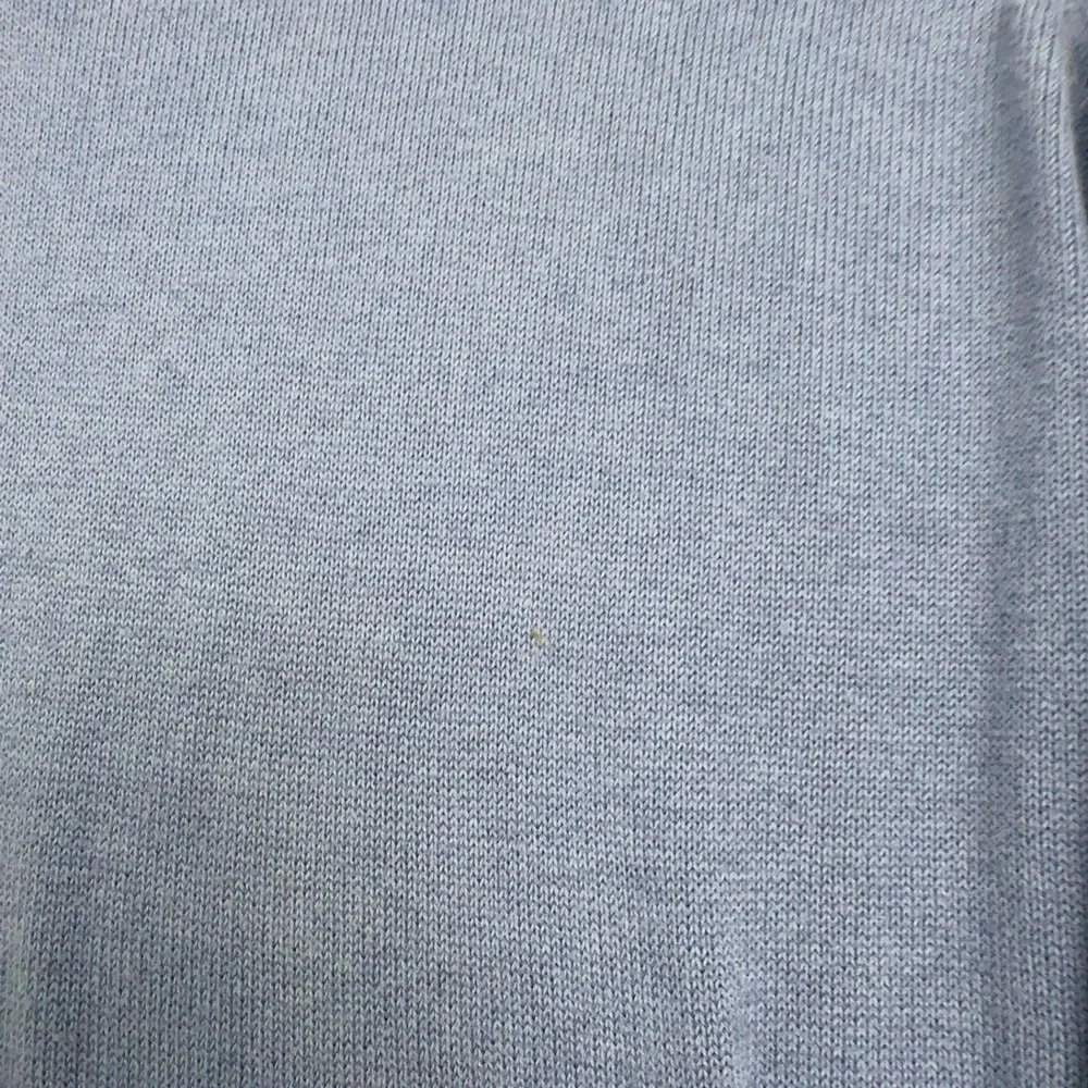 Vineyard Vines Sweater Mens XL Blue Pima Cotton Alpaca Elbow Patch Quarter Zip